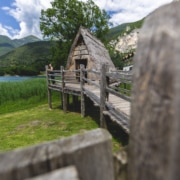 Palafitta del Lago di Ledro_Foto Archivio MUSE - Museo delle Scienze, Michele Purin